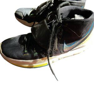 Nike Kyrie 6 Glow In The Dark Basketball Black Shoes Shutter Men's Size 12